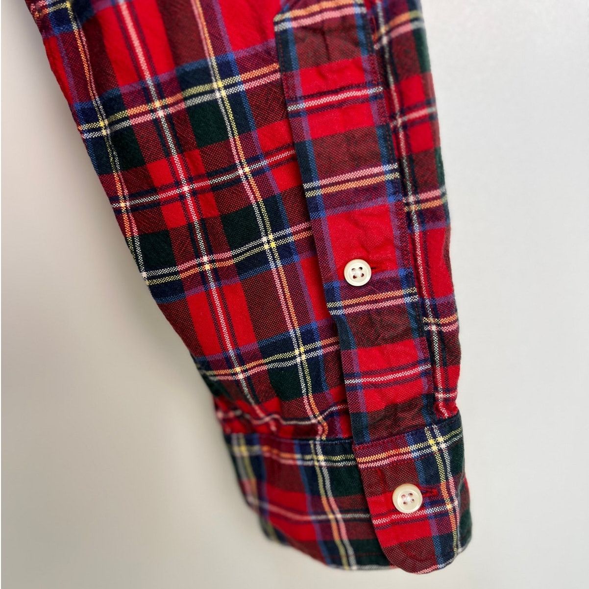 Ralph Lauren Ralph Lauren Red Plaid Cotton Button Down Shirt Size US L / EU 52-54 / 3 - 5 Thumbnail