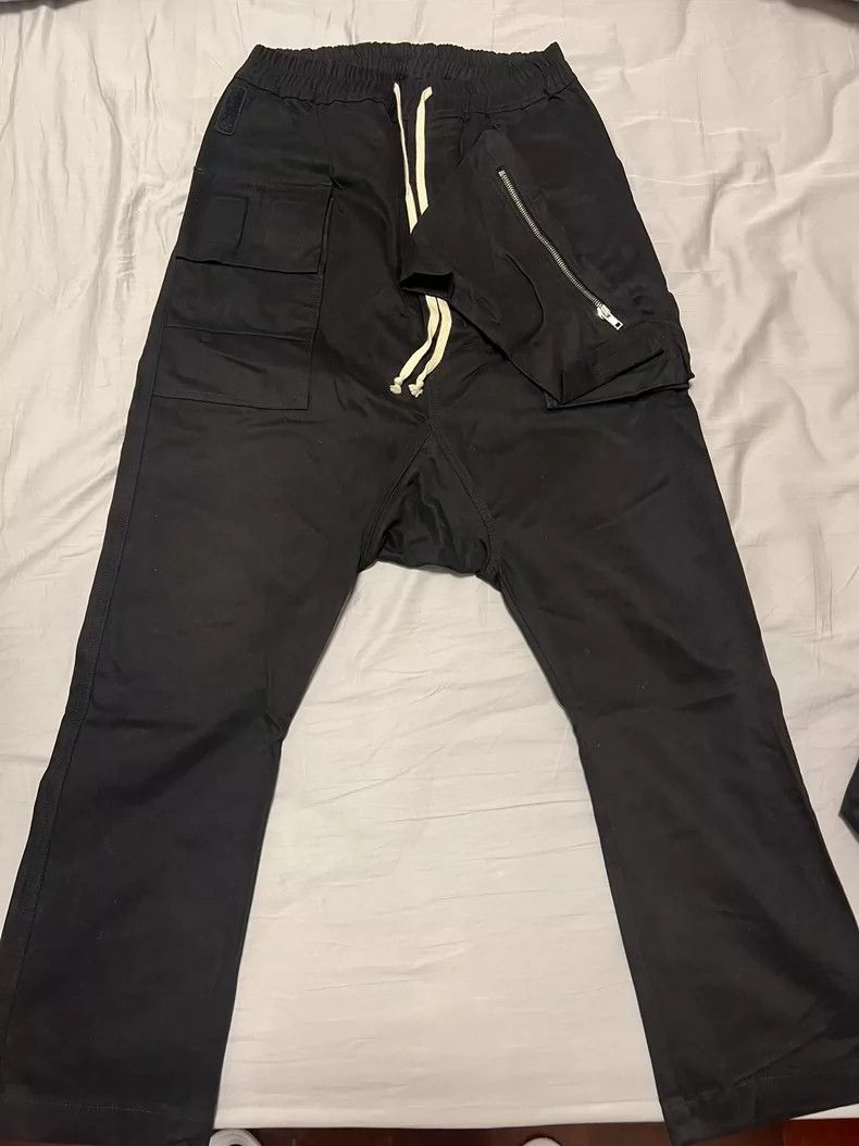 Rick Owens rick owens size xs Main Line Side Zip Patch Multi-Pocket P Size US 28 / EU 44 - 2 Thumbnail