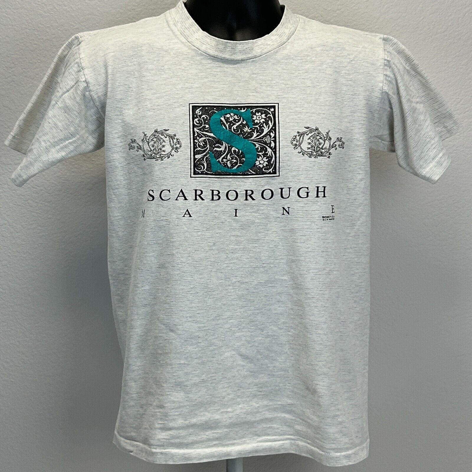Vintage Vintage 90s Scarborough Maine T Shirt Travel Tourist S Small Size US S / EU 44-46 / 1 - 2 Thumbnail
