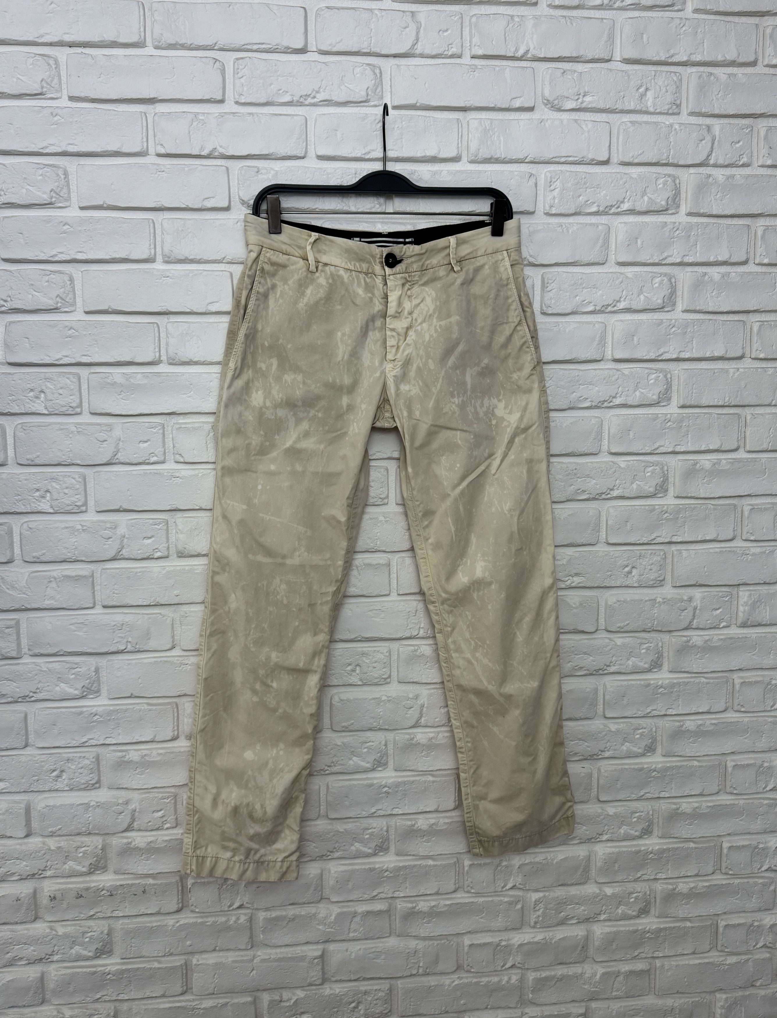Stone Island Stone Island Chino Pants Casual Custom Acid Wash Sz 30 Size US 30 / EU 46 - 2 Thumbnail