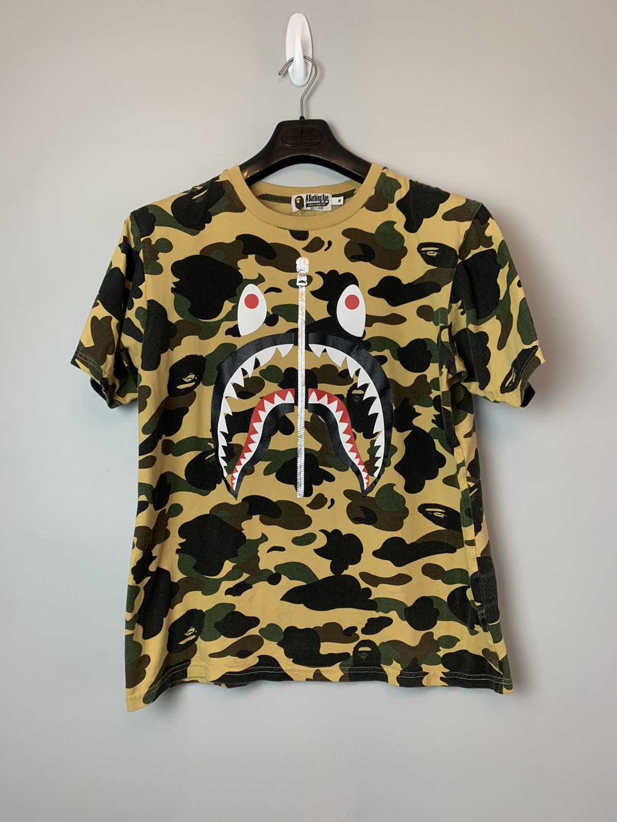 Bape Camo Shark Tee