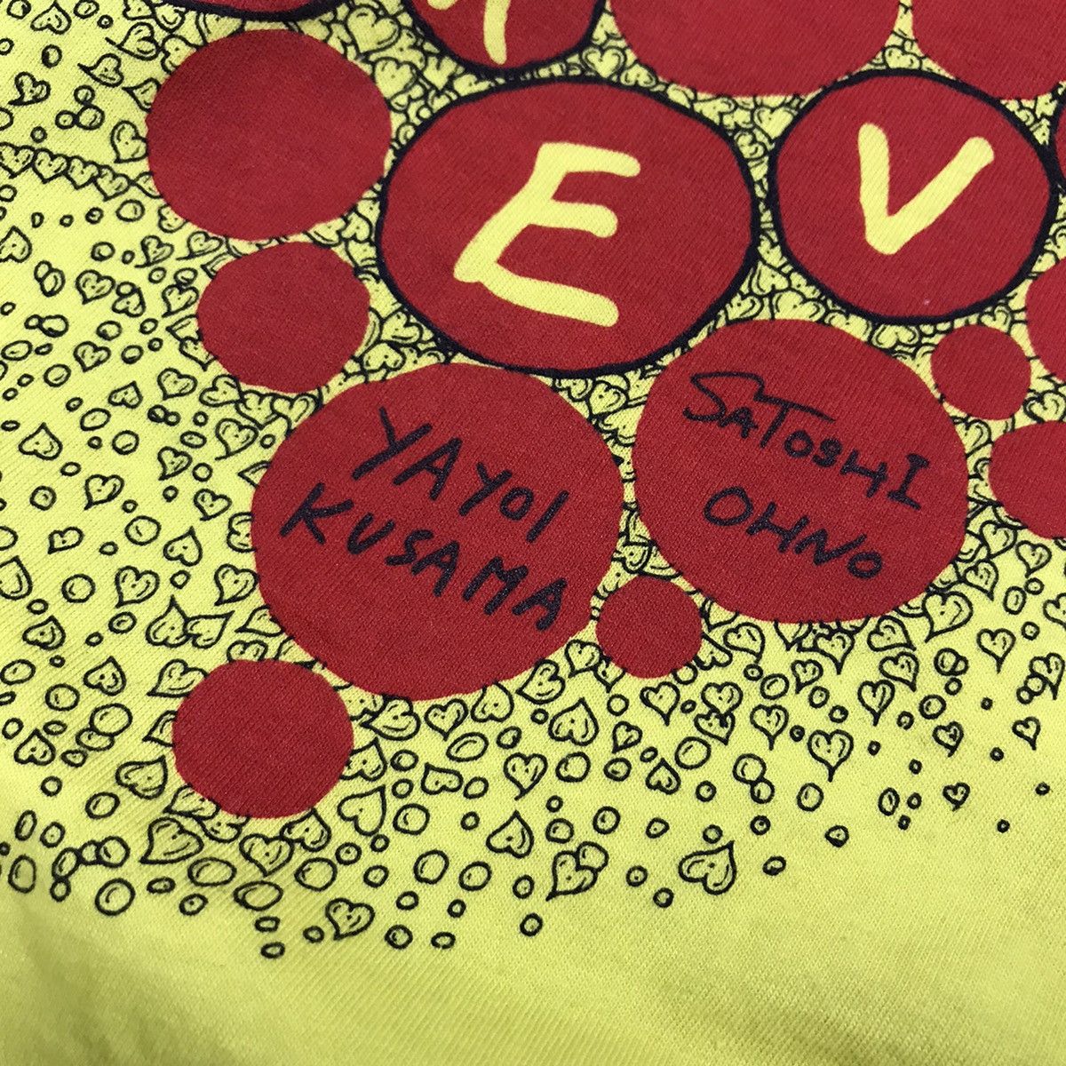 Japanese Brand × Satoshi Nakamoto × Yayoi Kusama YAYOI KUSAMA X SATOSHL OHNO FLOWER DESIGN TSHIRT Size US M / EU 48-50 / 2 - 6 Thumbnail