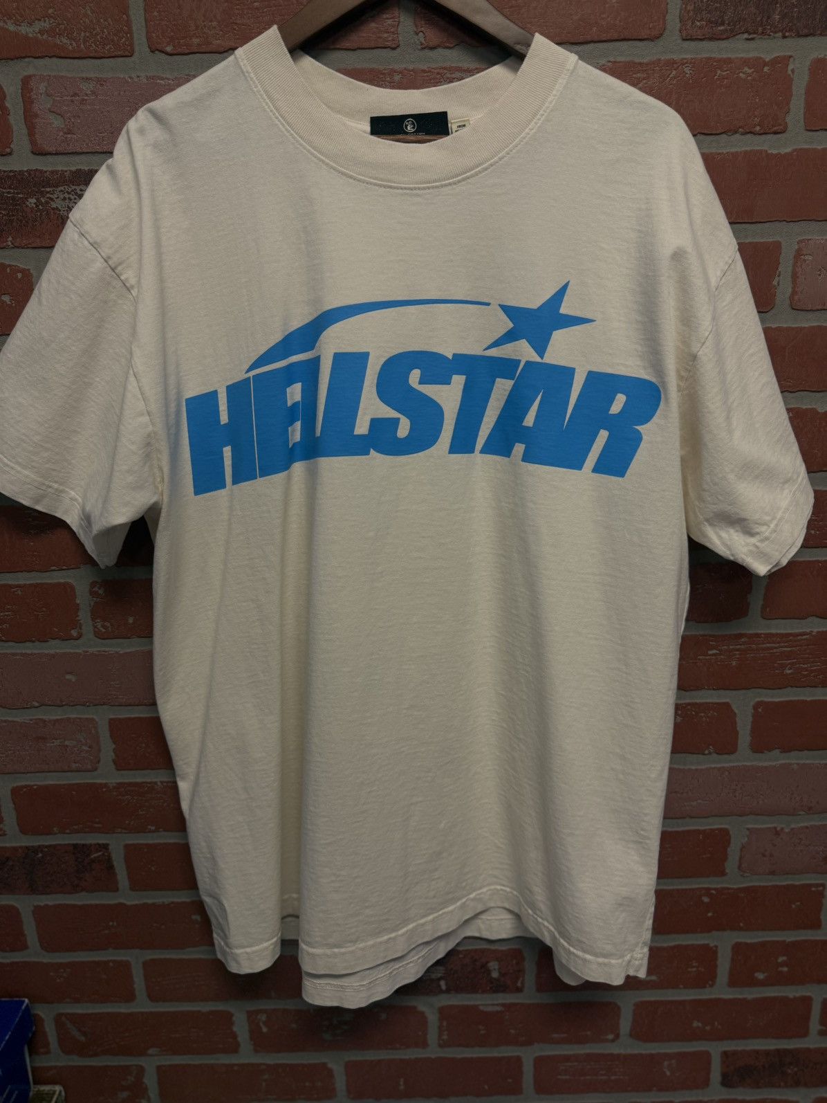 HELLSTAR Hellstar “Blue Logo” Tee Shirt Size L (NEW) Authentic Size US L / EU 52-54 / 3 - 1 Thumbnail