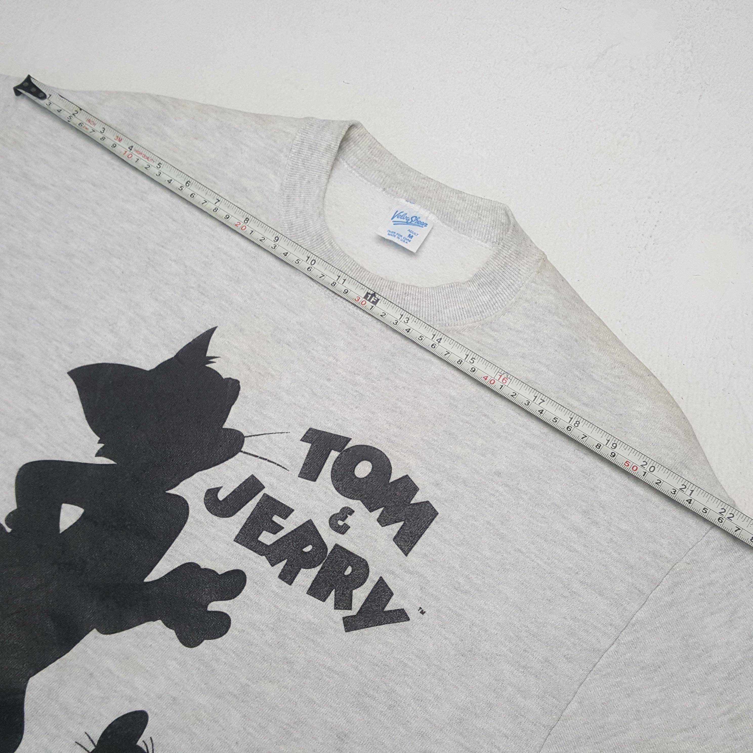 Velva Sheen Tom & Jerry Cartoon Vintage VELVA SHEEN Sweatshirt C291N12 Size US M / EU 48-50 / 2 - 6 Thumbnail