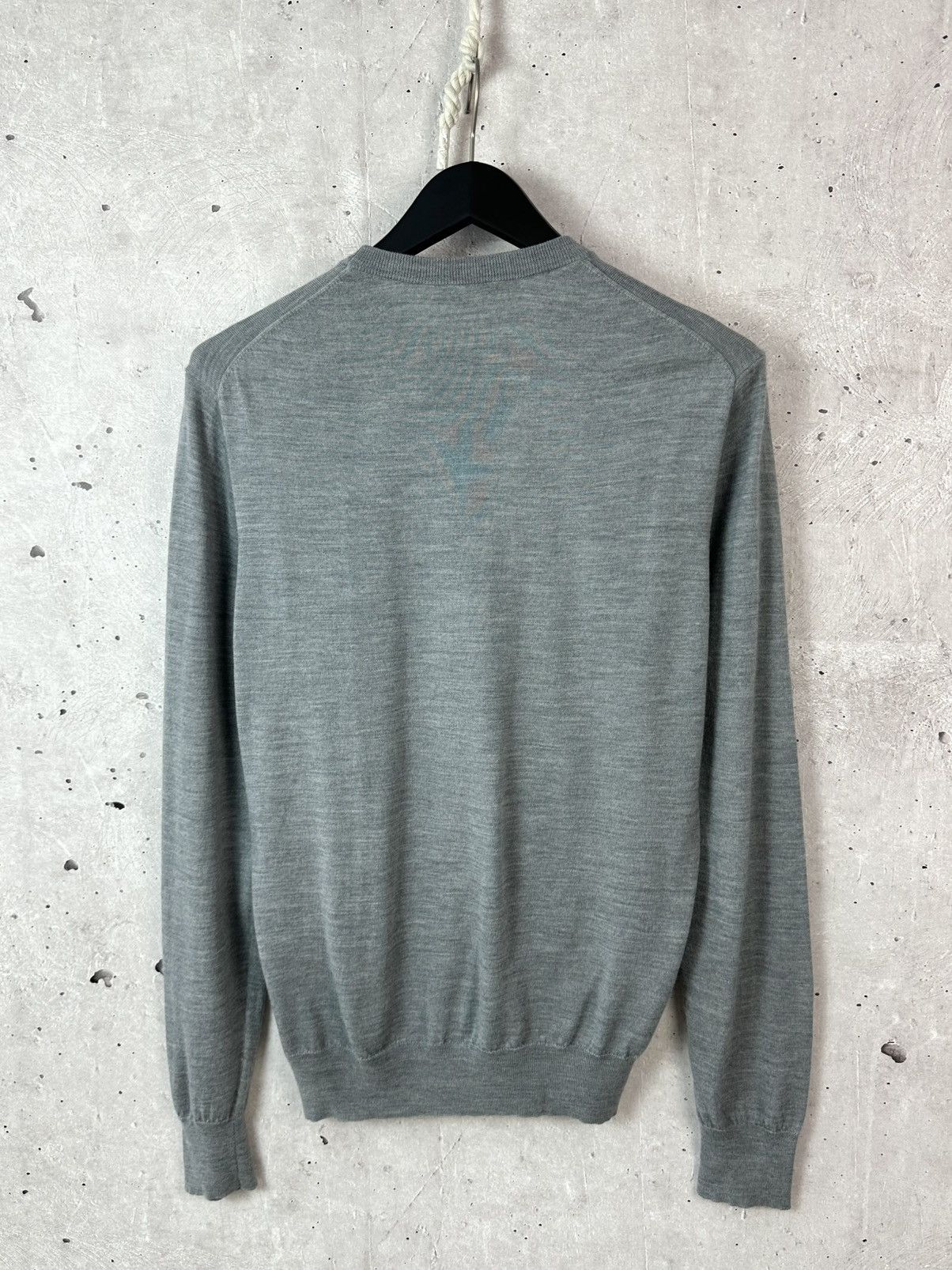 Filippa K Filippa K Grey Wool Knit Long Sleeve Men’s Sweater Size US XL / EU 56 / 4 - 7 Thumbnail