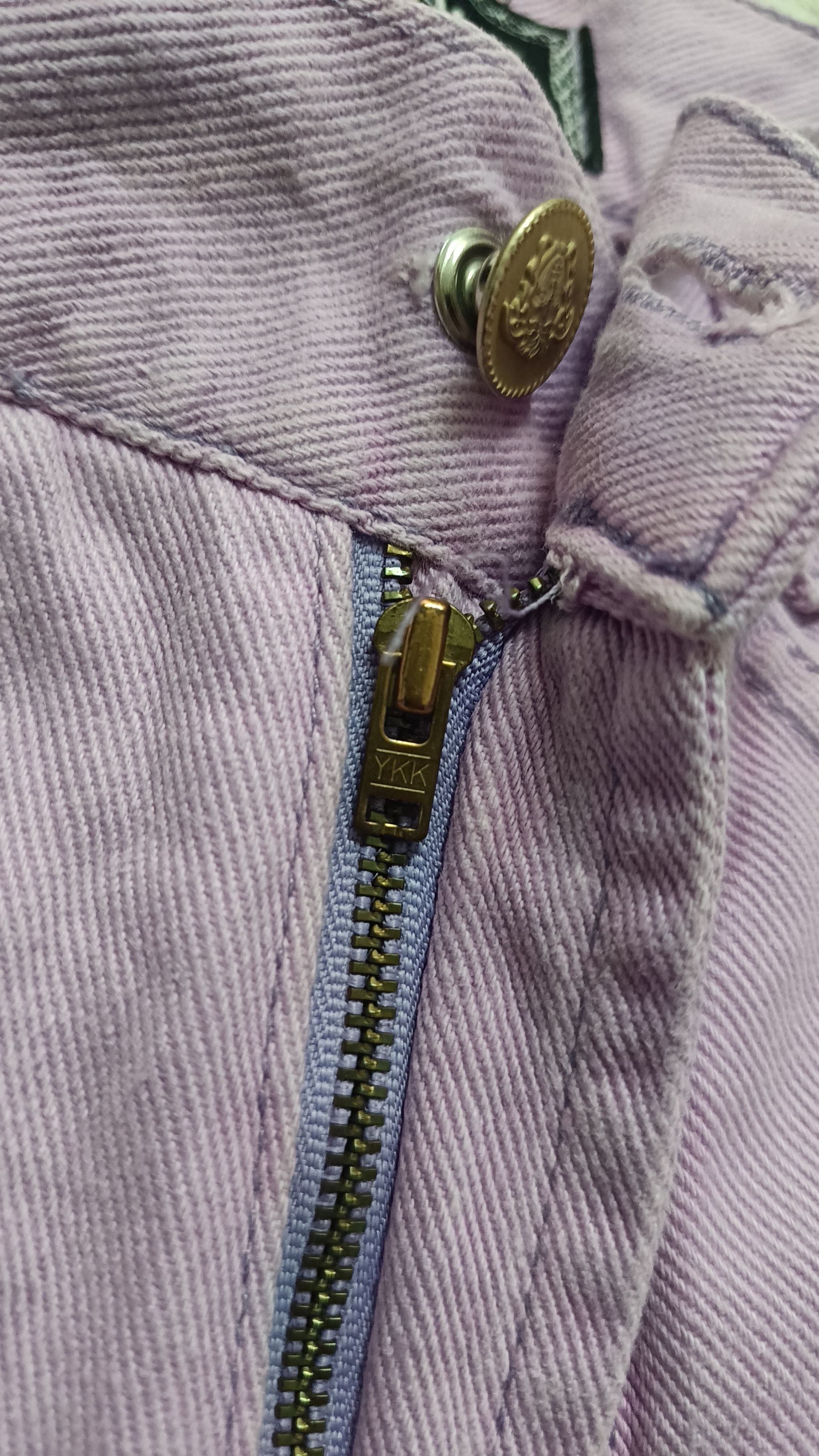 Versace 🔥🔥Rare Vintage 90s Versace Purple Jeans Size 28" / US 6 / IT 42 - 5 Thumbnail