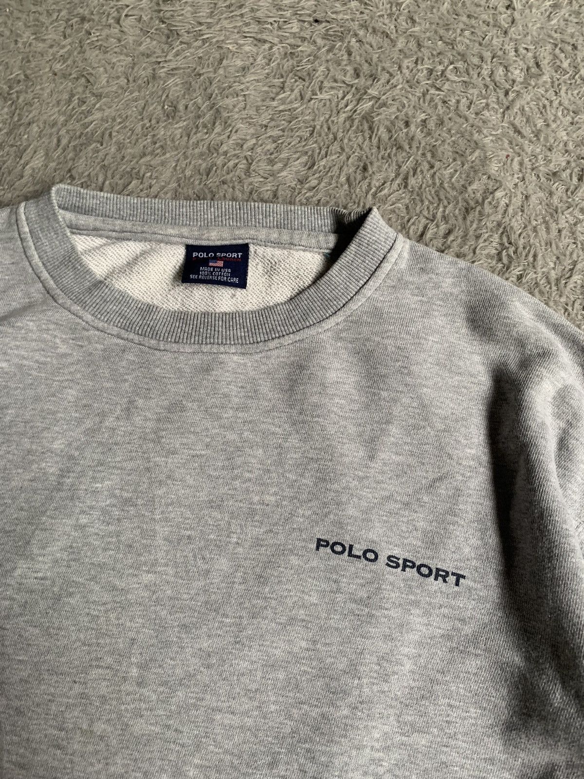 Polo Ralph Lauren Vintage Polo Sport Charter Service Crewneck Size US L / EU 52-54 / 3 - 2 Thumbnail