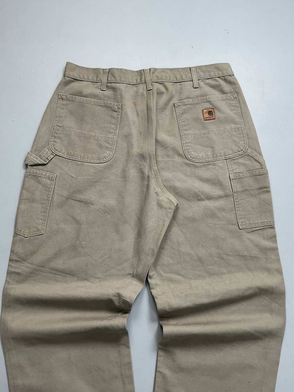 Carhartt Vintage Carhartt B11 BRN carpenter workwear denim Size US 38 / EU 54 - 9 Thumbnail