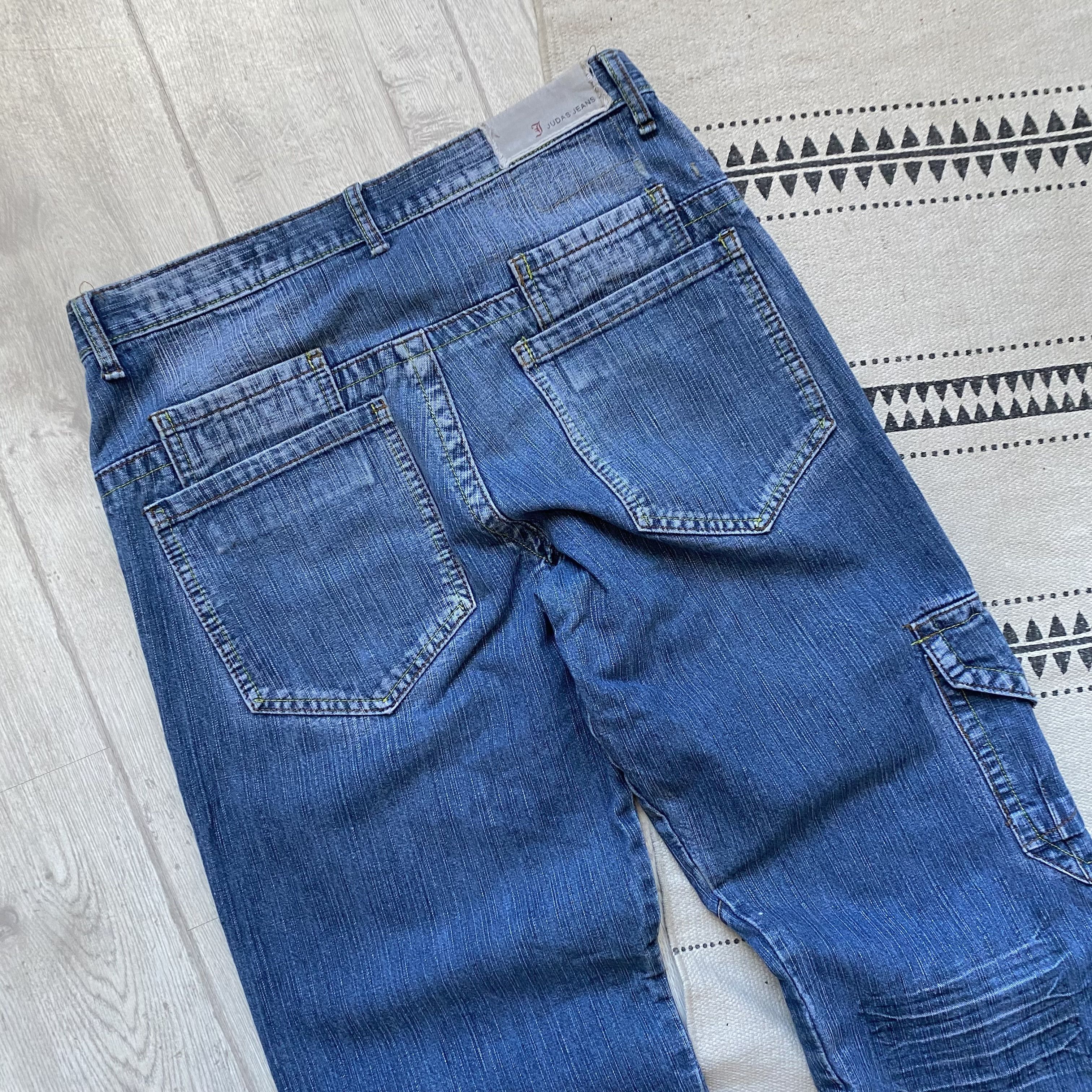 If Six Was Nine 👖Vintage 2000s Avant-garde ifsixwasnine jeans Distressed Size US 32 / EU 48 - 9 Thumbnail
