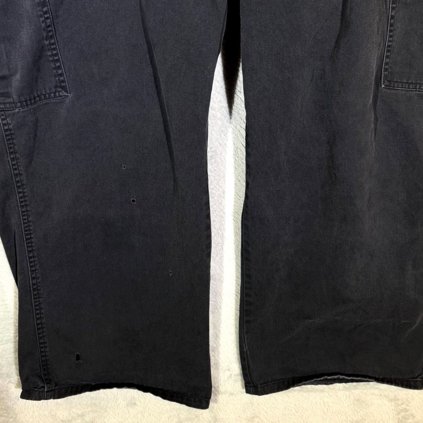 Dickies Dickies Mens Cargo Pants 40×28 Black High-Rise Straight Leg Workwear Pants Size US 40 / EU 56 - 5 Thumbnail