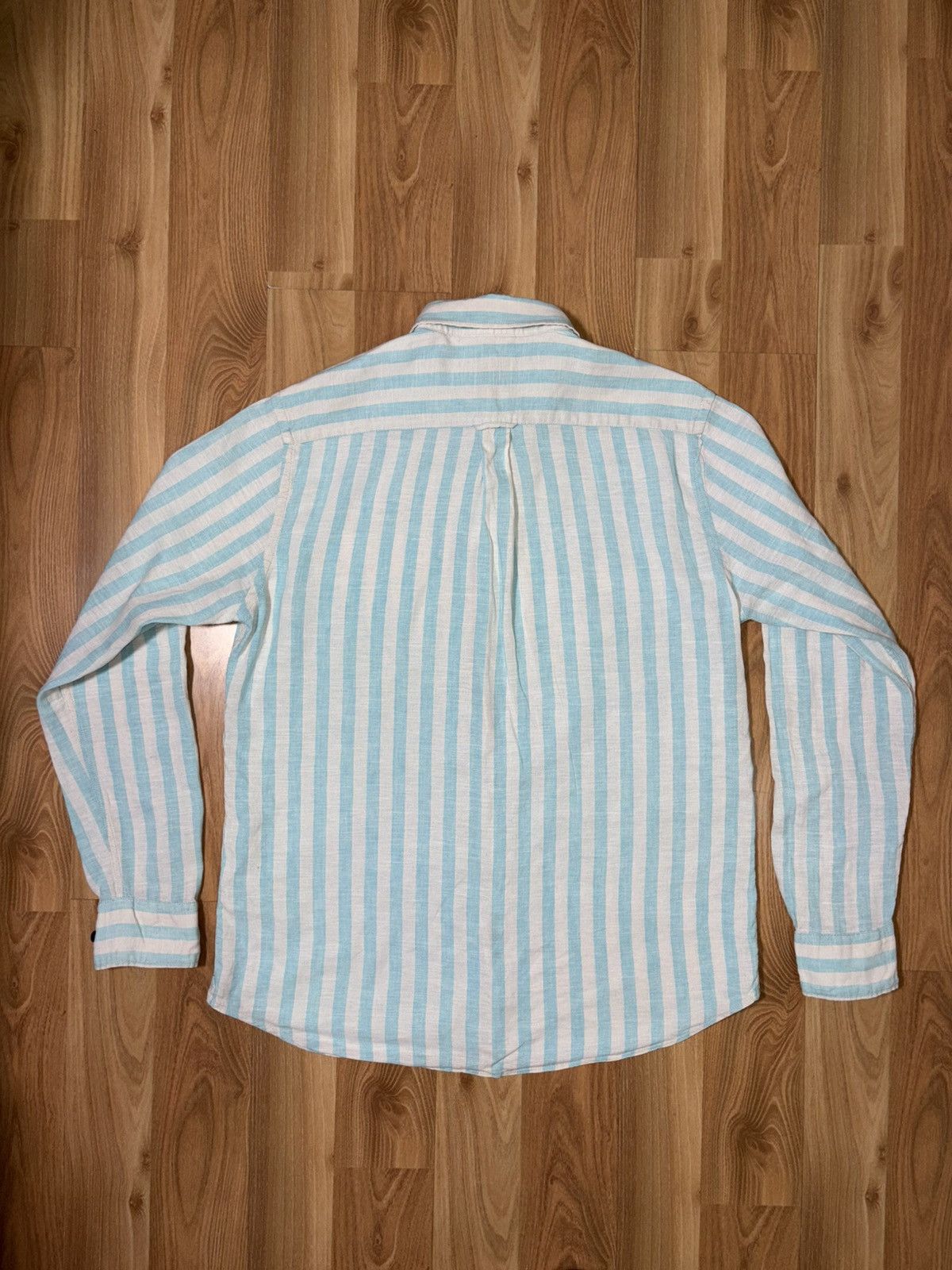 Polo Ralph Lauren U.S.P.A Striped Linen Blend Shirt Tailored Fit Size US XS / EU 42 / 0 - 2 Thumbnail