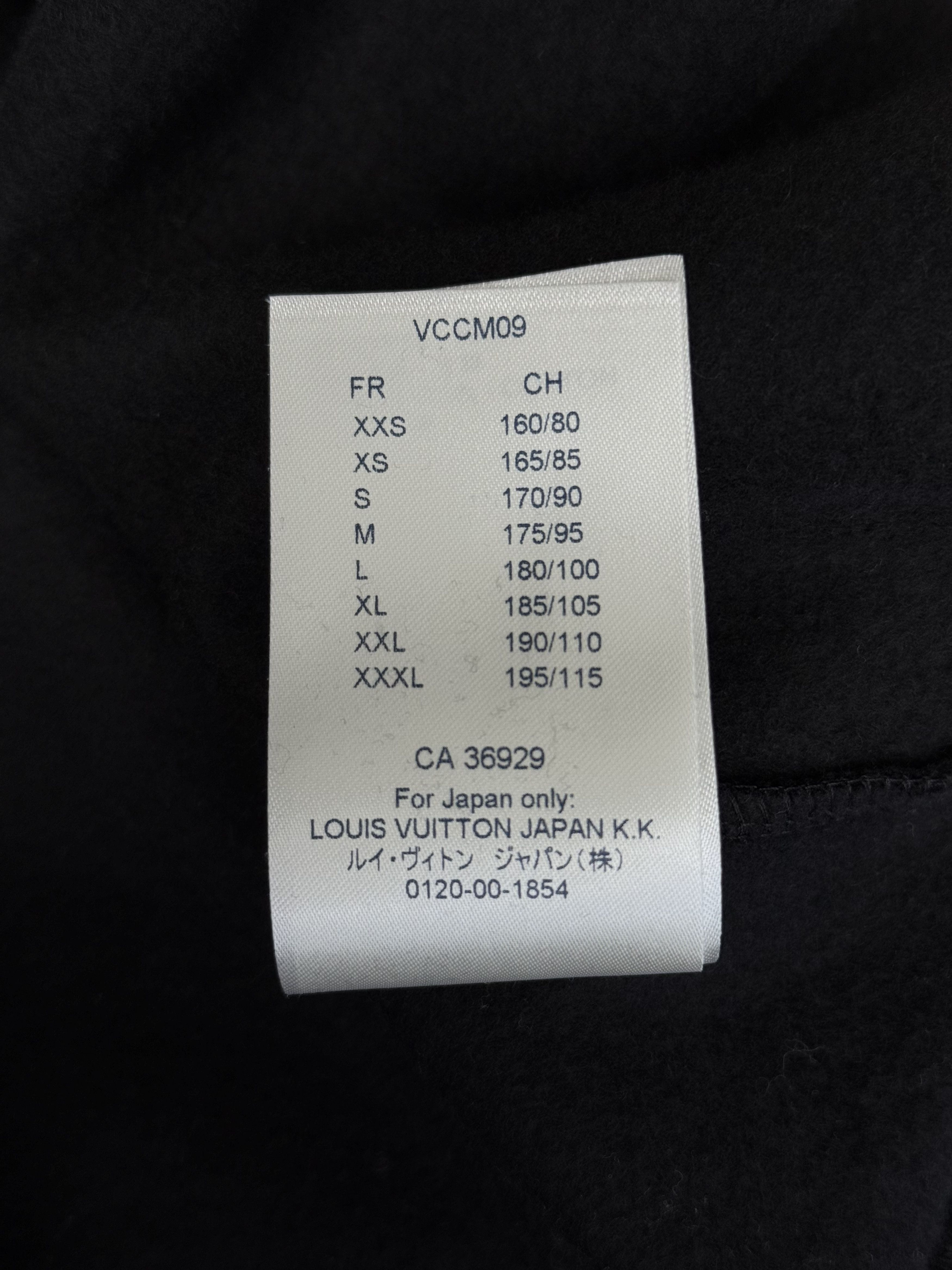 Louis Vuitton Louis Vuitton Black & White LV Stitch Logo Sweater Size US L / EU 52-54 / 3 - 6 Thumbnail