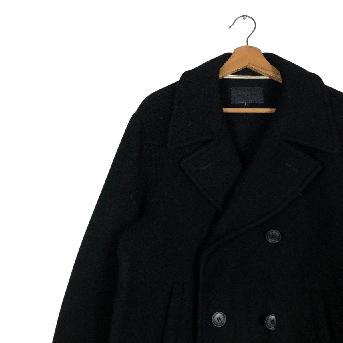 Vintage 🔥WOOL JACKET DOUBLE COLLAR ALL GOOD THINGS ISSEY MIYAKE Size US L / EU 52-54 / 3 - 9 Thumbnail