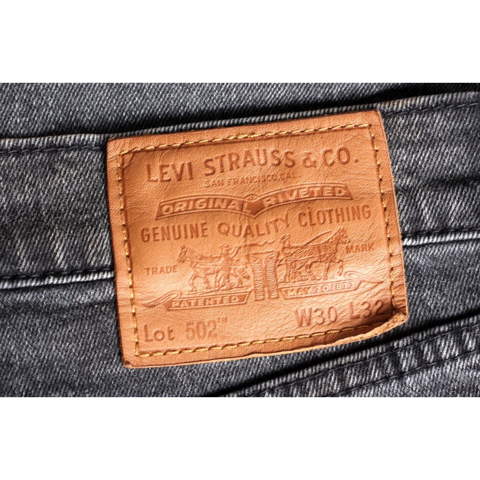 Levi's Levi'S 502 Tapered Jeans Men Size W30 ~L30 Premium Big E Stretch Size US 30 / EU 46 - 4 Thumbnail
