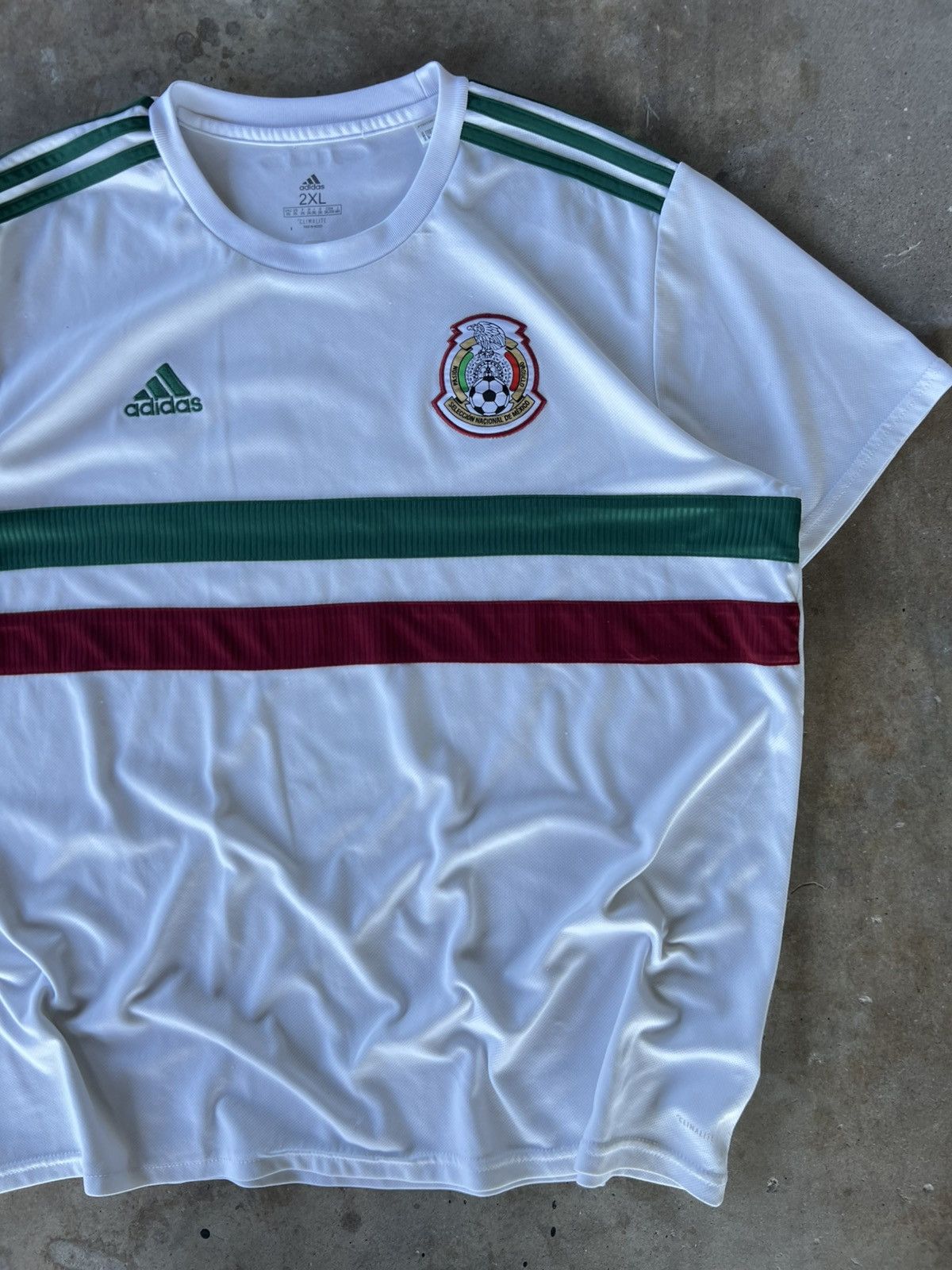 Adidas Vintage Adidas Mexico 🇲🇽 National Soccer Futbol Jersey Kit Size US XXL / EU 58 / 5 - 2 Thumbnail
