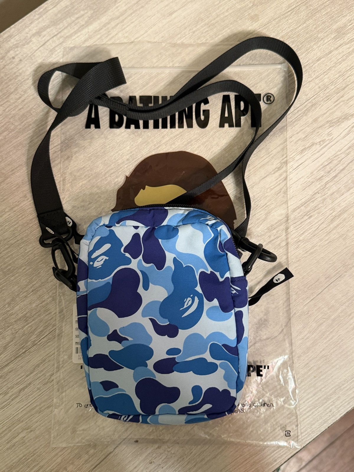 Bape Bape Bag Camo Blue Size ONE SIZE - 2 Thumbnail