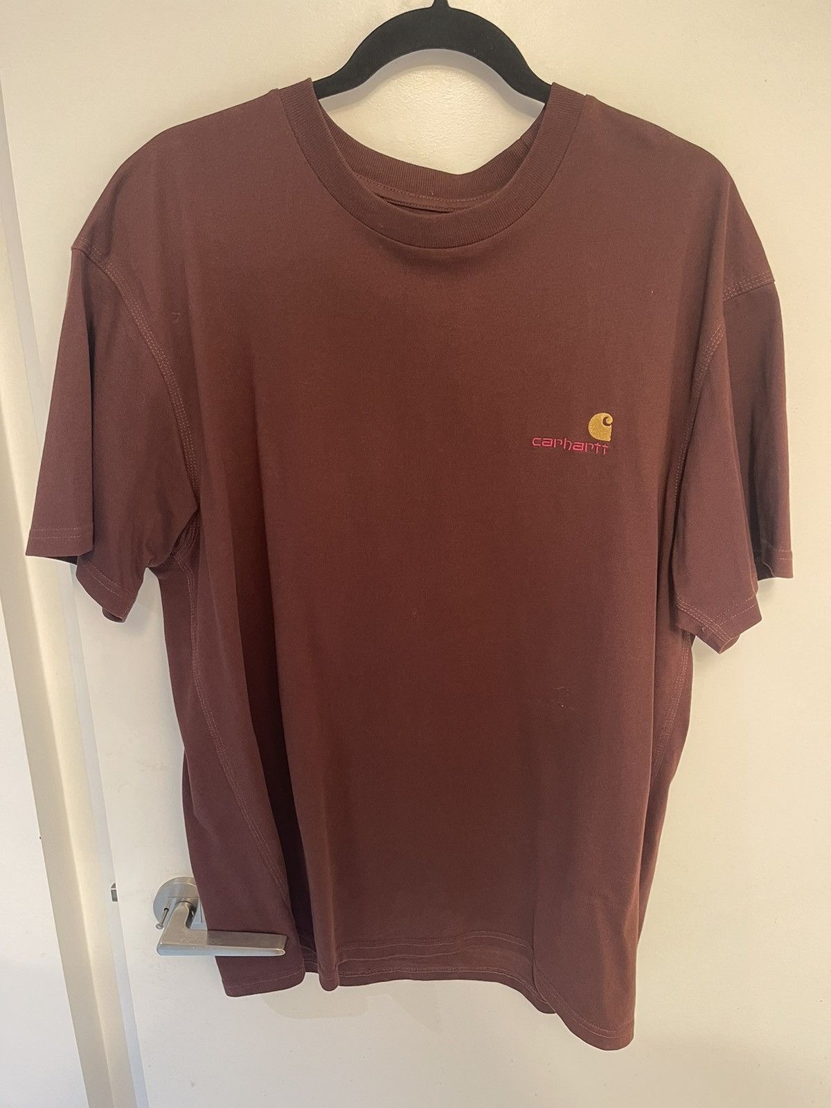 Carhartt Wip Carhartt WIP American Script Tshirt size L Vintage Size US L / EU 52-54 / 3 - 1 Thumbnail