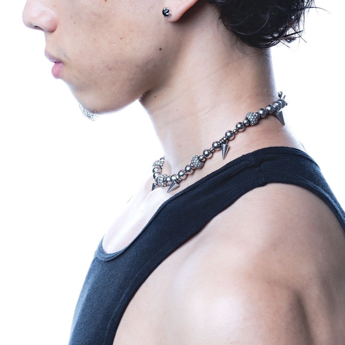 Other Silver beaded spike chain Size ONE SIZE - 3 Thumbnail