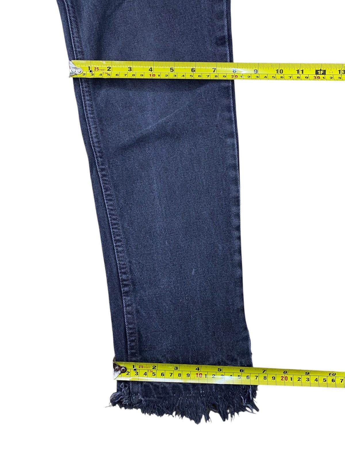 Levi's Levi’s 550 Black Wash Fit Tapered Leg Style Jeans Size US 26 / EU 42 - 10 Thumbnail