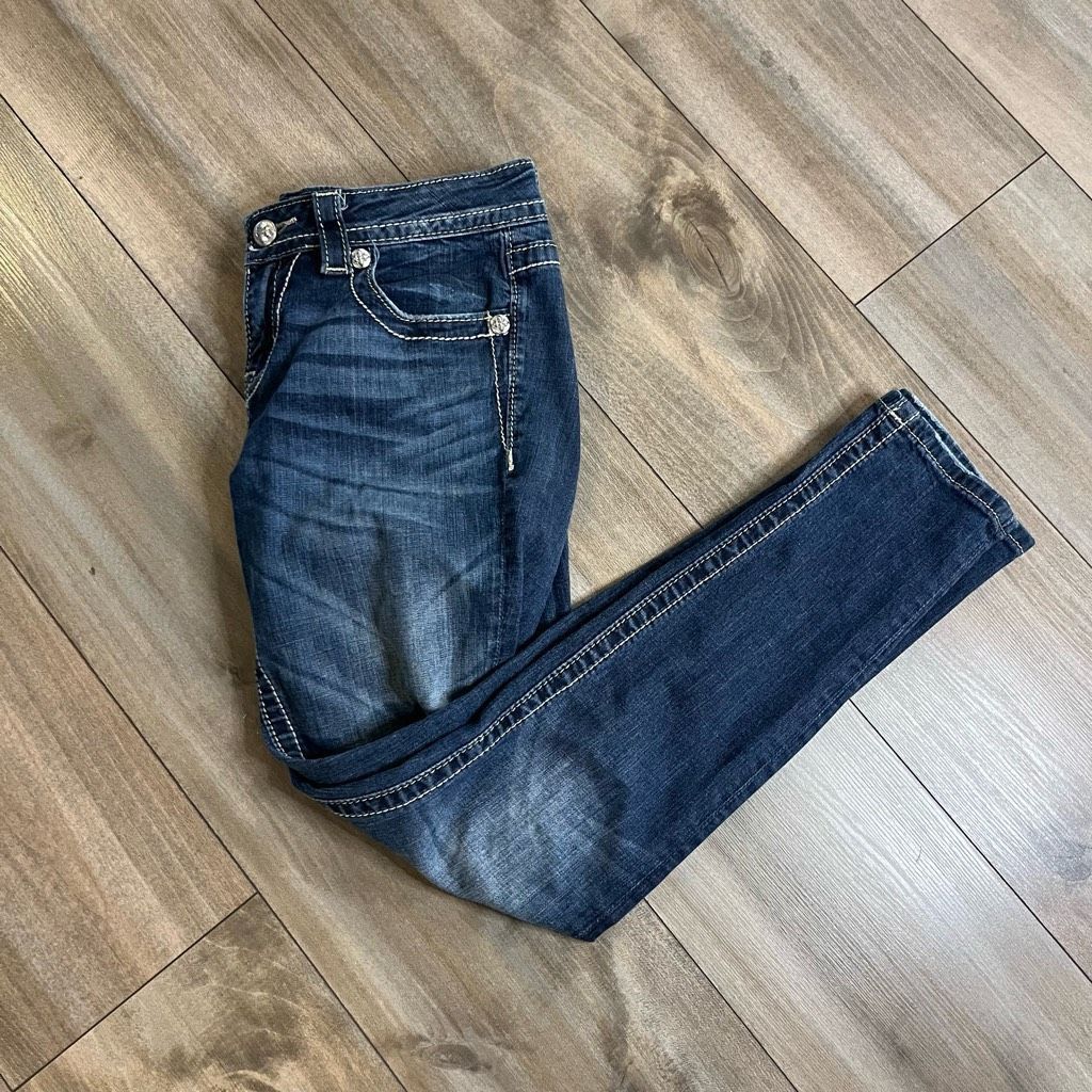 Other Miss Me Blue Denim Casual Skinny Jean Women 28 Size 28" / US 6 / IT 42 - 1 Thumbnail