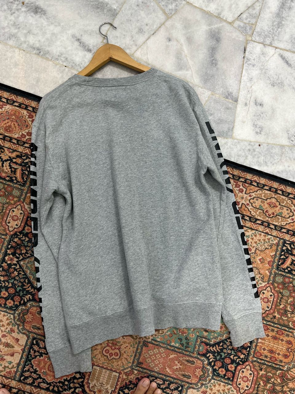 Number (N)ine × Yohji Yamamoto Number (nine) Sweatshirt Gray Colour Size US M / EU 48-50 / 2 - 7 Thumbnail