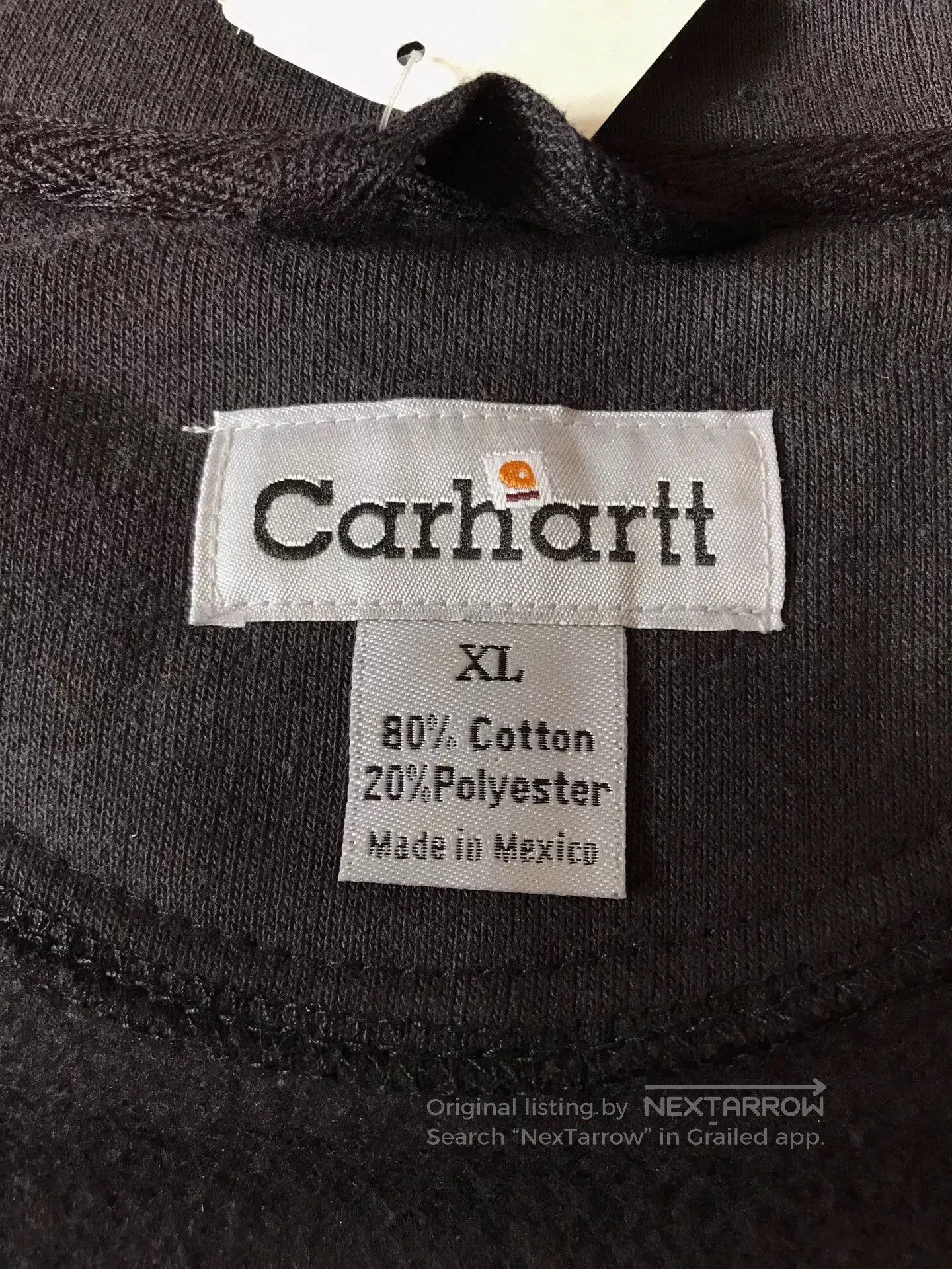 Carhartt Carhartt K185 XL Hooded Zip Sweatshirt. Size US XL / EU 56 / 4 - 7 Thumbnail