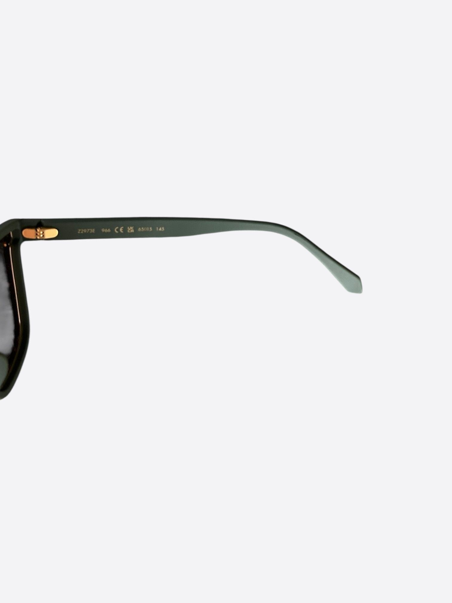 Louis Vuitton Louis Vuitton Green Monogram Waimea Sunglasses Size ONE SIZE - 5 Thumbnail