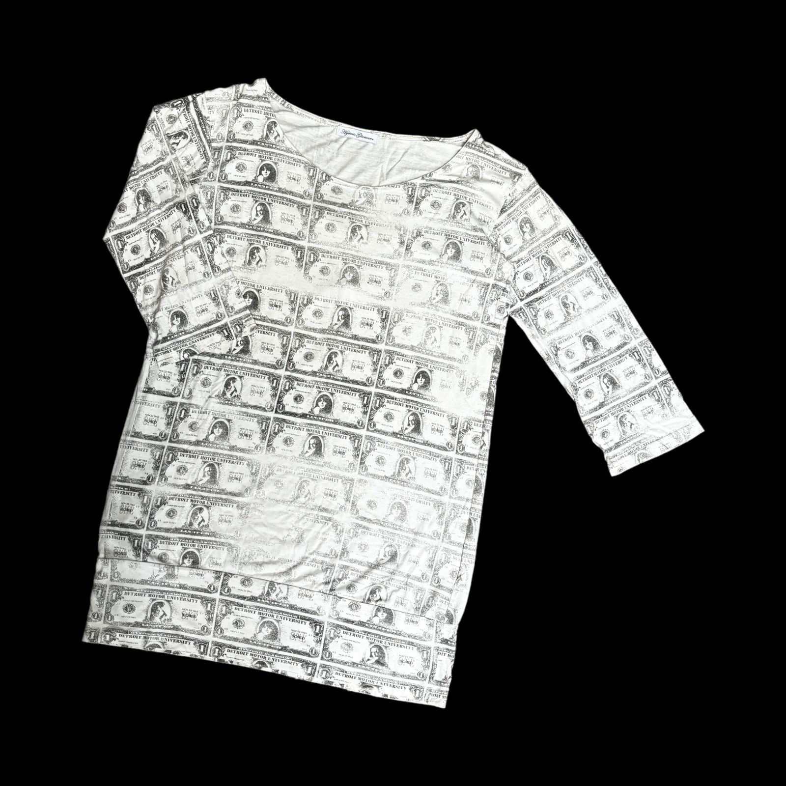 Hysteric Glamour × If Six Was Nine × Vintage Hysteric Glamour Detroit Motor University Lucifer Money Tees Size L / US 10 / IT 46 - 3 Thumbnail
