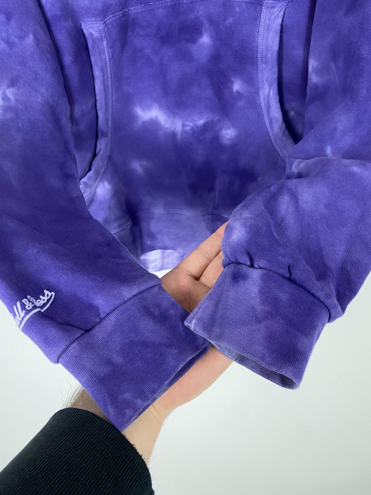 Mitchell & Ness L.A. Lakers Logo Purple Tie Dye Hoodie Size US M / EU 48-50 / 2 - 6 Thumbnail
