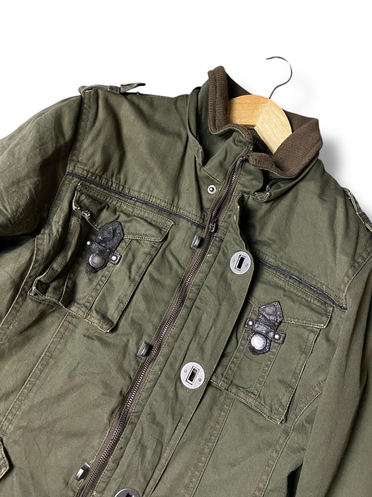 In The Attic × Japanese Brand × Vintage In The Attic Punk Seditionaries Tactical Jacket (122) Size US L / EU 52-54 / 3 - 5 Thumbnail