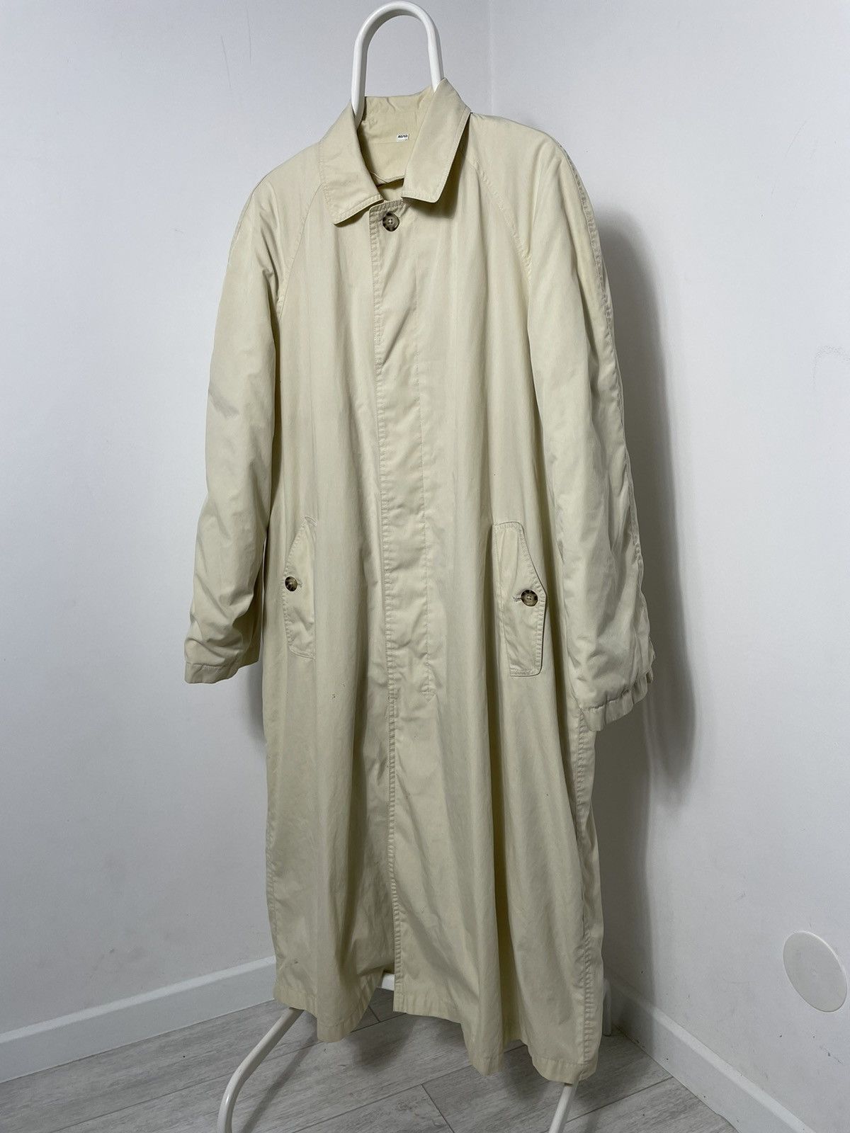 Yves Saint Laurent Rare Vintage Yves Saint Laurent Trench Coat Size US L / EU 52-54 / 3 - 3 Thumbnail