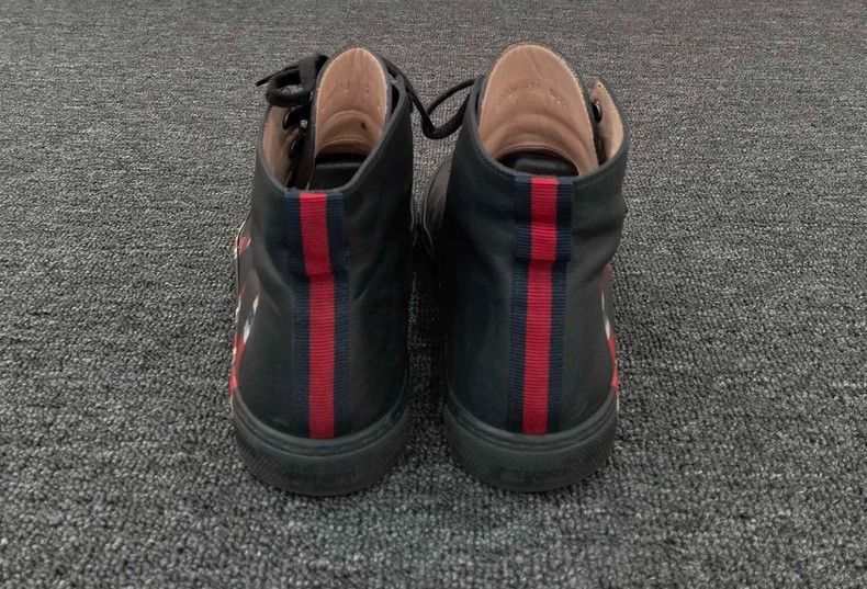 Gucci Gucci High Top Sneakers with Snake Print-2506 Size US 9 / EU 42 - 5 Thumbnail