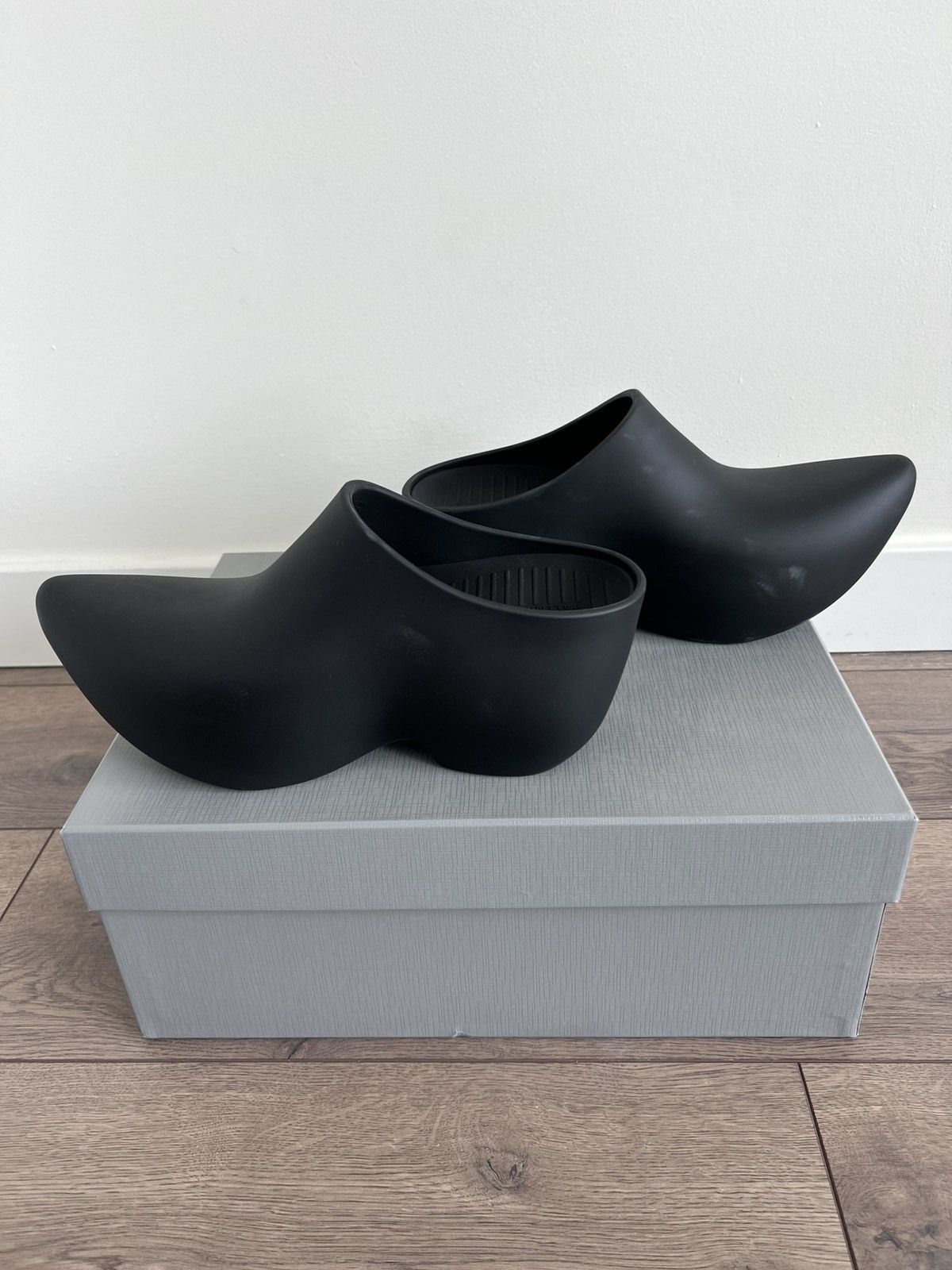 Balenciaga Balenciaga Rubber Technoclog Matte Black 40 Size US 7 / EU 40 - 5 Thumbnail