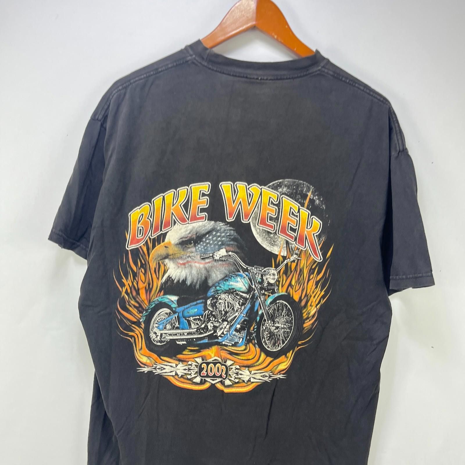 Harley Davidson Vintage Harley Bike Week Eagle Flames T-Shirt XL Size US XL / EU 56 / 4 - 2 Thumbnail