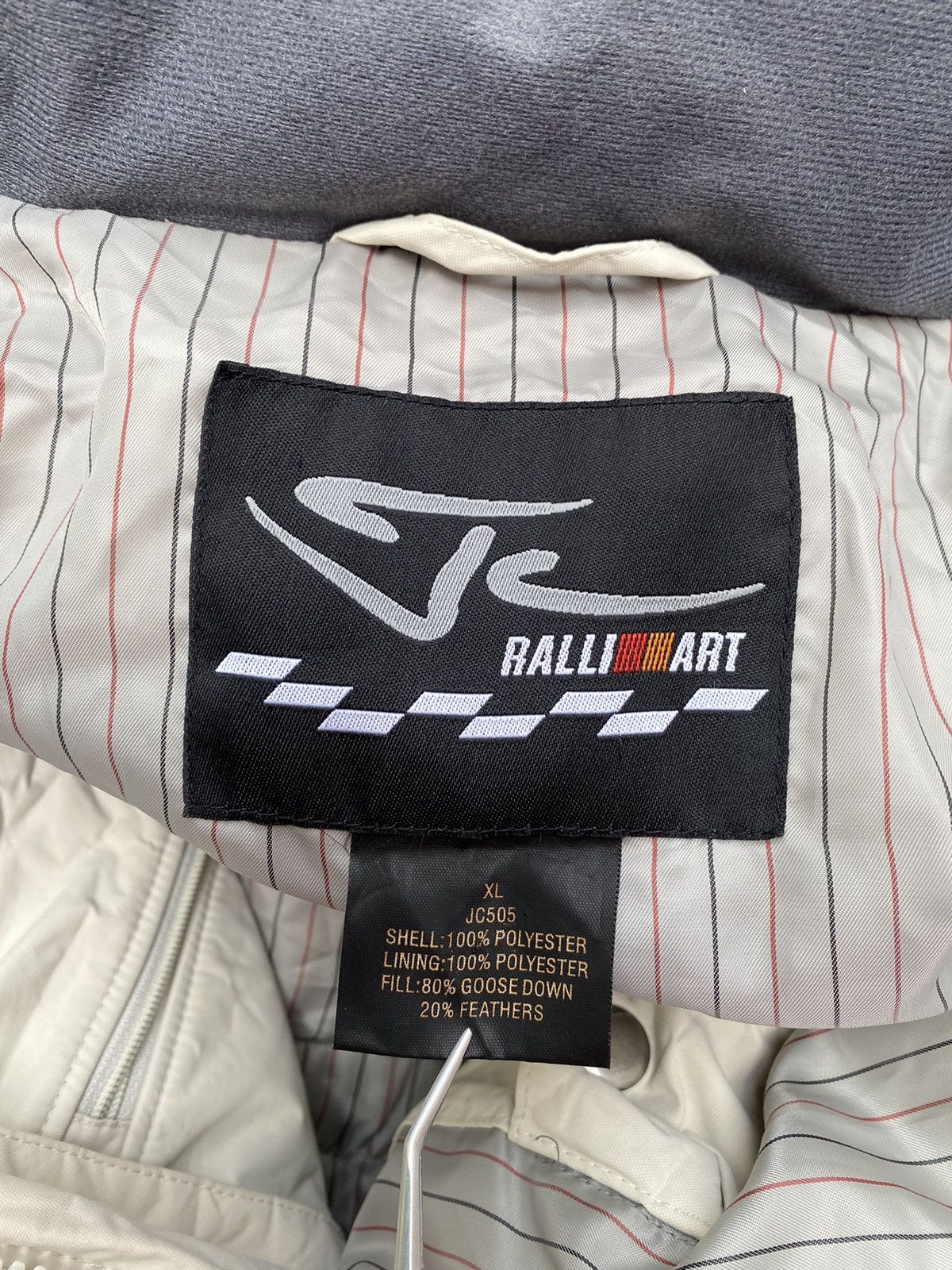Japanese Brand × Sports Specialties Rare 90s Jackie Chan x Mitsubishi Ralliart Down Parka Jacket Size US XXL / EU 58 / 5 - 6 Thumbnail