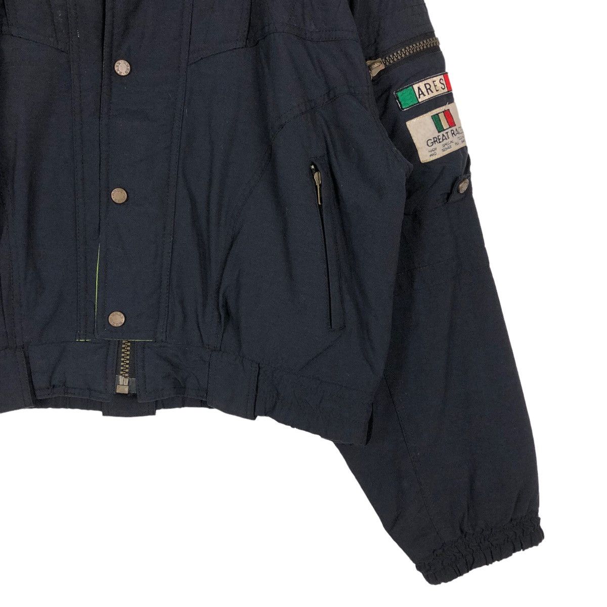 Japanese Brand 🔥Cropped Biker Ski Jacket Ares Sagara Japan Issey Miyake Size US L / EU 52-54 / 3 - 5 Thumbnail