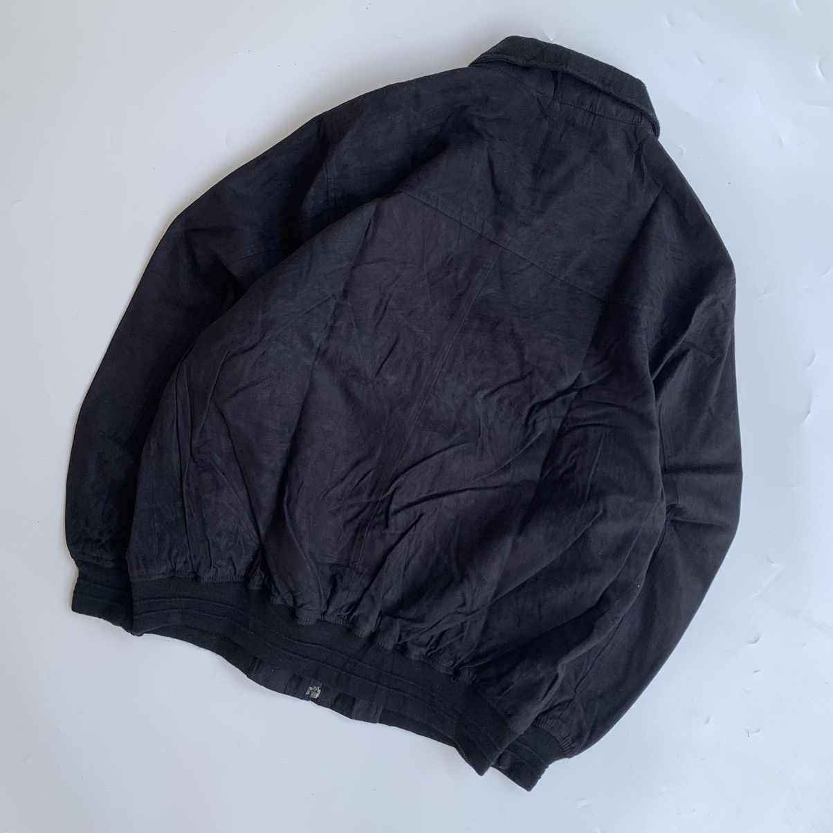 Japanese Brand × Vintage Casual flight suede zipper 90s jacket by Vintaige Club Size US M / EU 48-50 / 2 - 8 Thumbnail