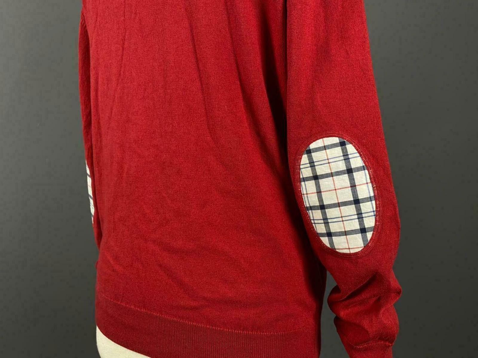 Barbour Barbour Summer Tartan Red Cashmere Cardigan Jumper Size 14 Size XL / US 12-14 / IT 48-50 - 8 Thumbnail