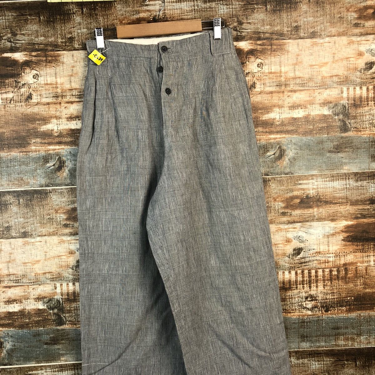 Issey Miyake DL Issey Miyaki Japan Gray palazo Pants #C639 Size 25" / US 0 / IT 36 - 2 Thumbnail