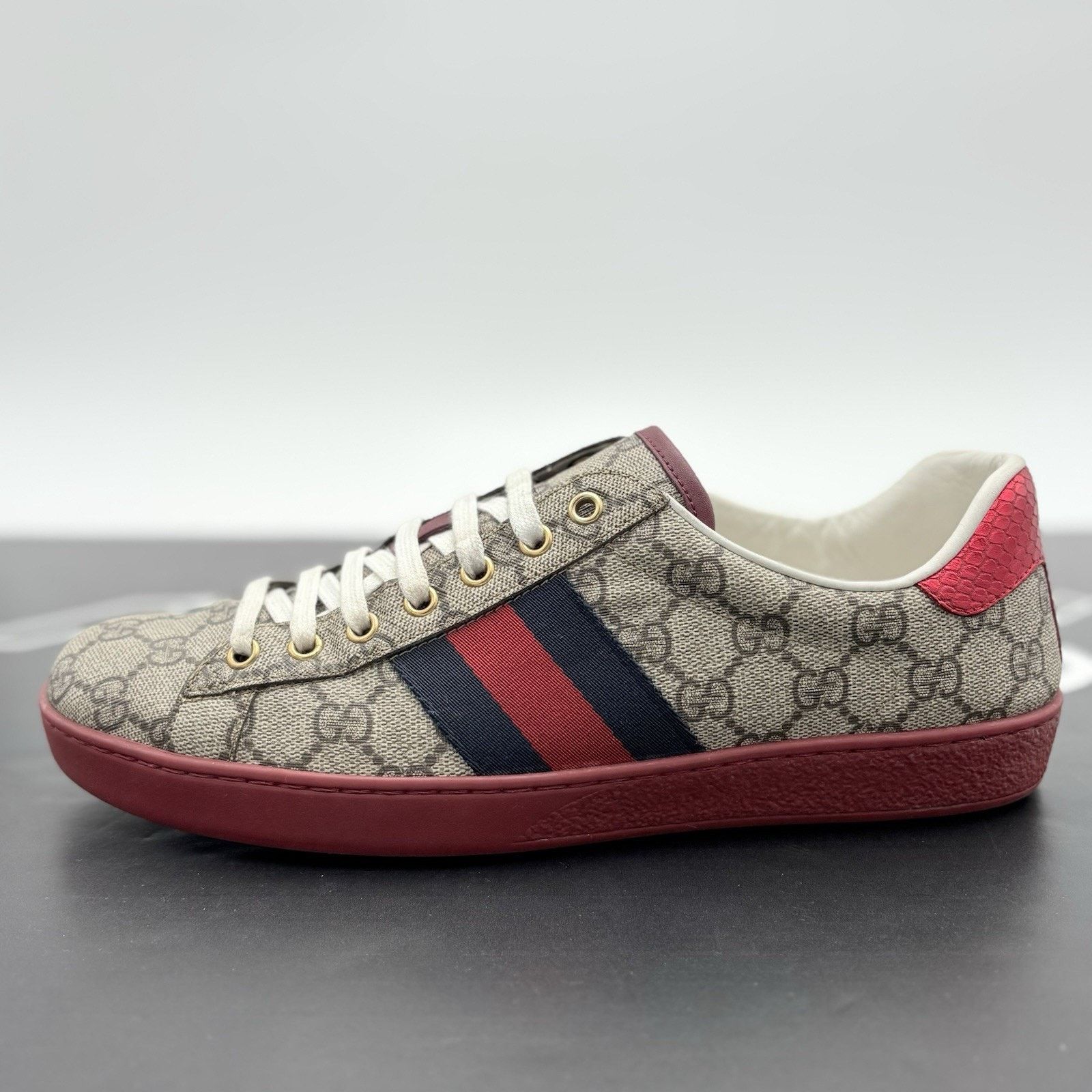 Gucci Gucci Ace GG Supreme ' Beige ' | GREAT CONDITION! Size US 8.5 / EU 41-42 - 8 Thumbnail