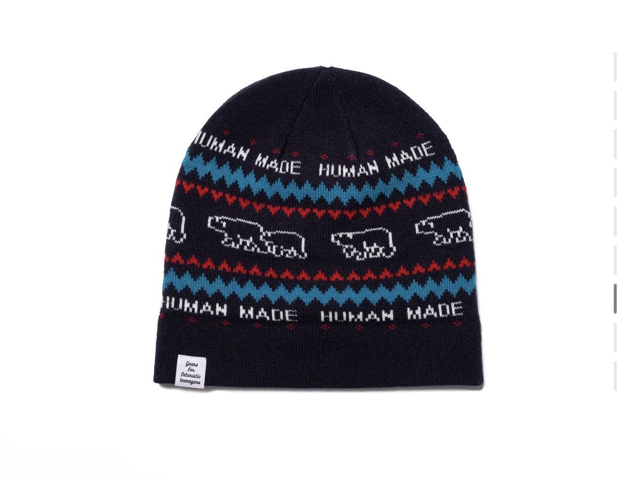 HUMAN MADE JACQUARD BEANIE – HUMAN MADE Inc｜ニット帽・ビーニー
