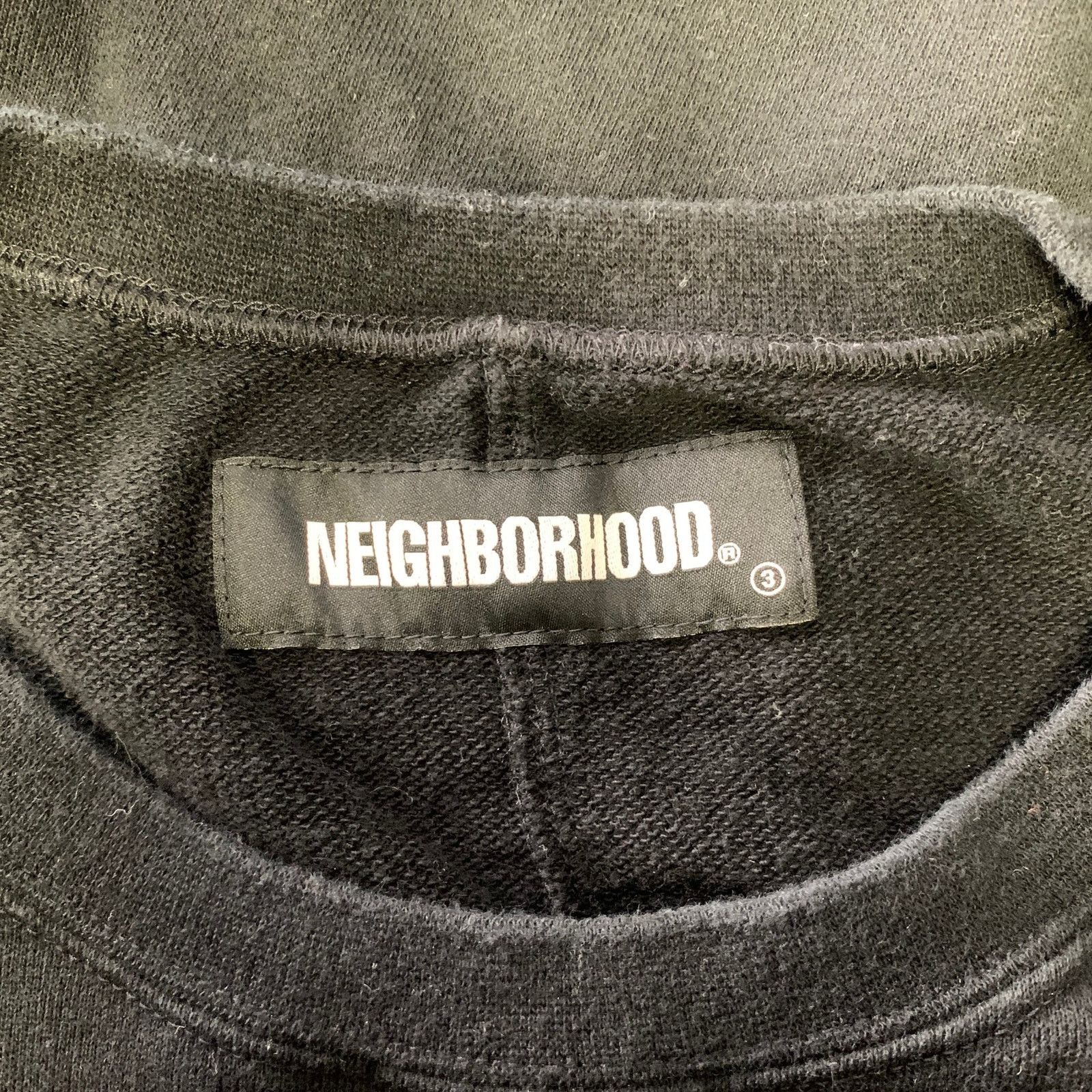 Neighborhood NEIGHBORHOOD Size M Black Graphic Cotton Oversized T-shirt Size US L / EU 52-54 / 3 - 5 Thumbnail