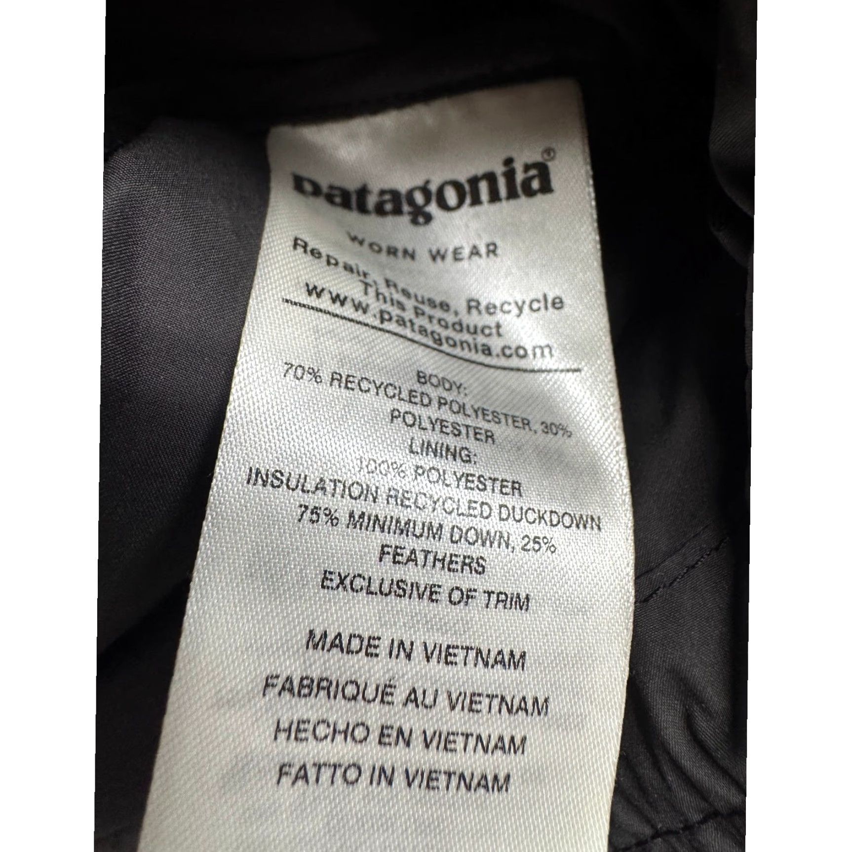 Patagonia Patagonia Silent Down Jacket Women's Sz XS Long Puff Black Hide Hooded Parka Size XS / US 0-2 / IT 36-38 - 6 Thumbnail