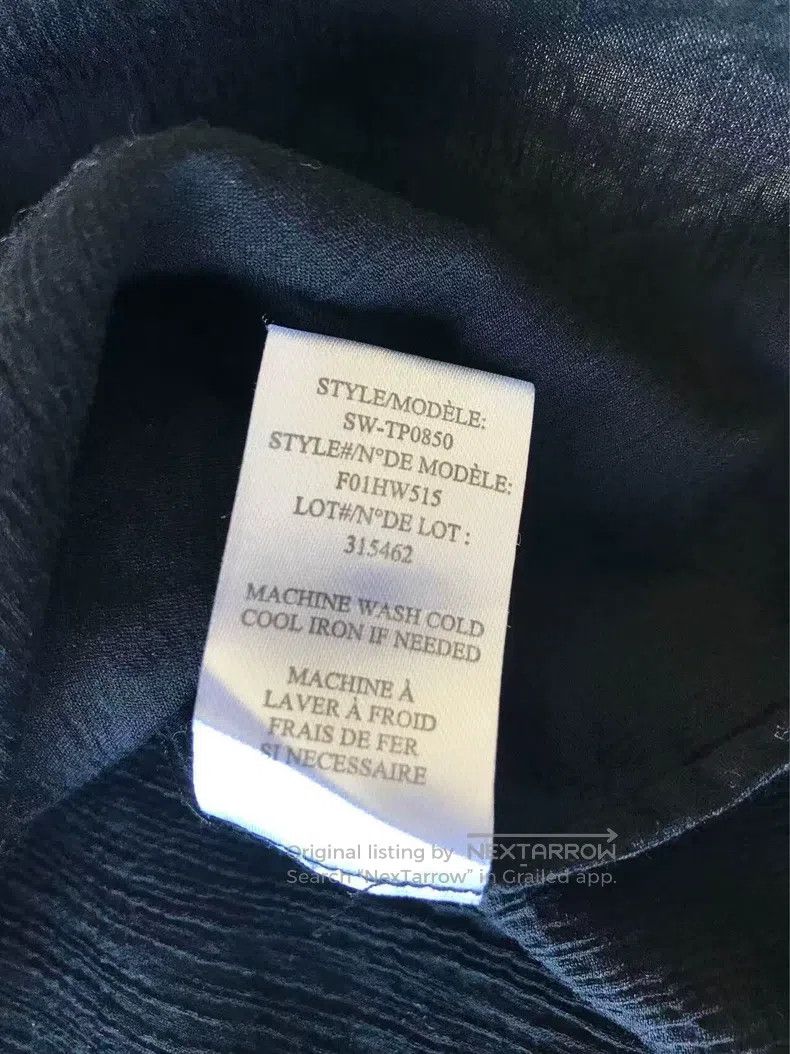 Helmut Lang HELMUT LANG Black Cotton Shirt Size M / US 6-8 / IT 42-44 - 7 Thumbnail