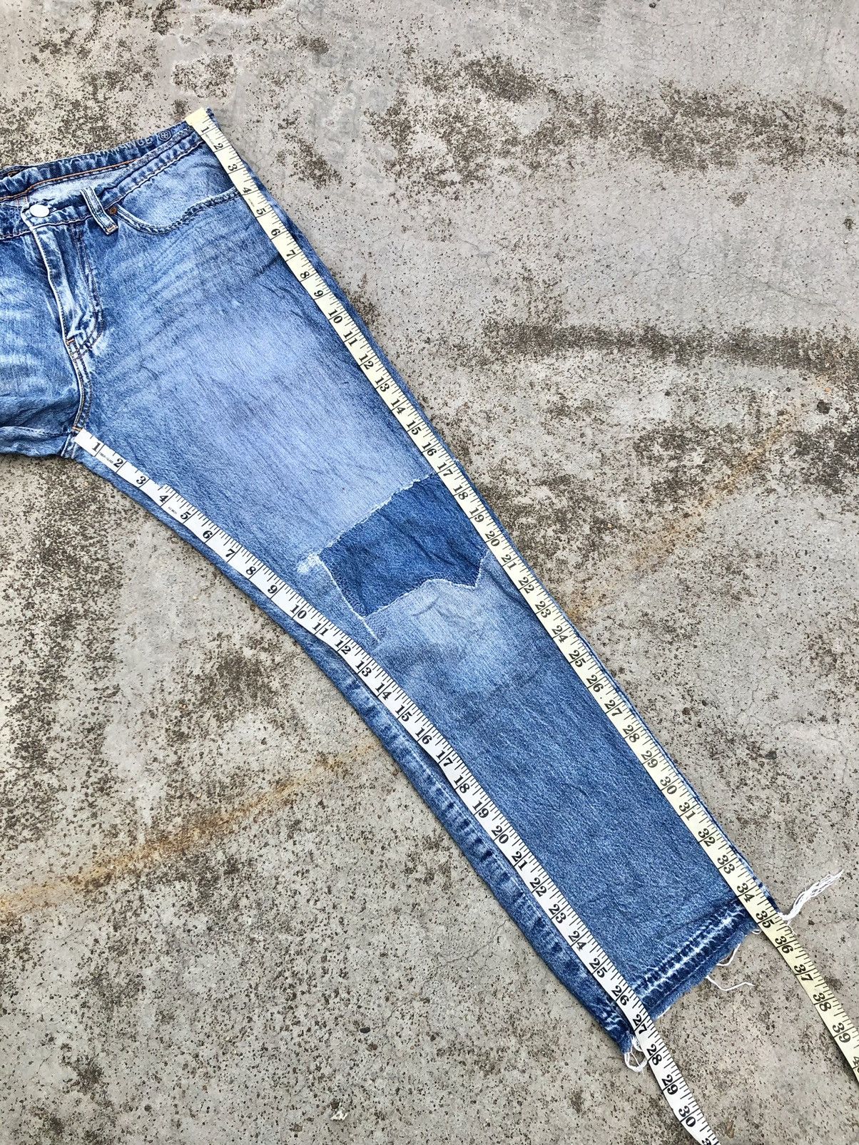 Levi's BIG E LEVIS 511 SLIM FIT DISTRESSED DENIM Size US 31 - 12 Thumbnail
