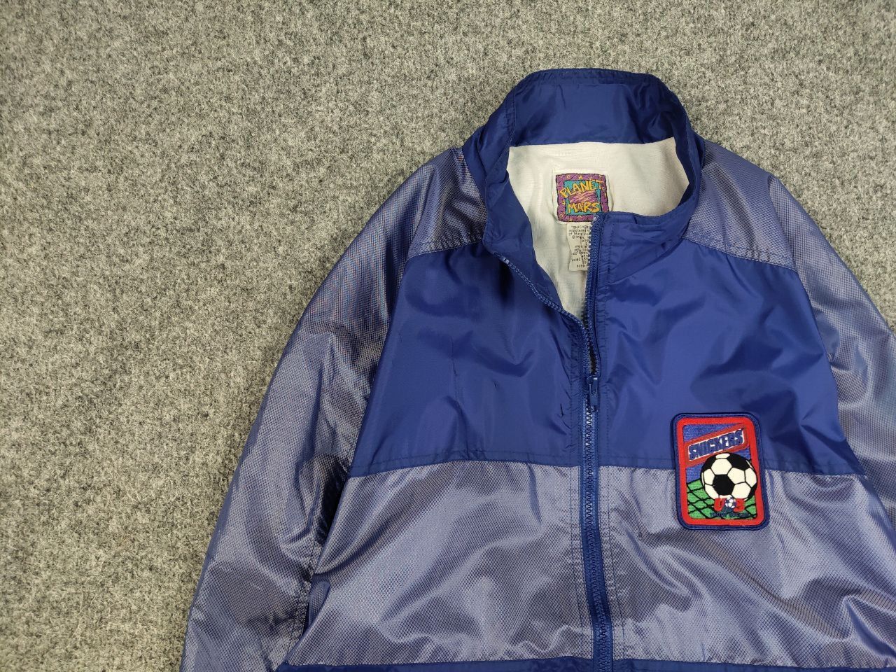 USA Olympics Vintage Snickers USA World Cup 94's Light Blue Nylon Jacket Size US L / EU 52-54 / 3 - 11 Thumbnail