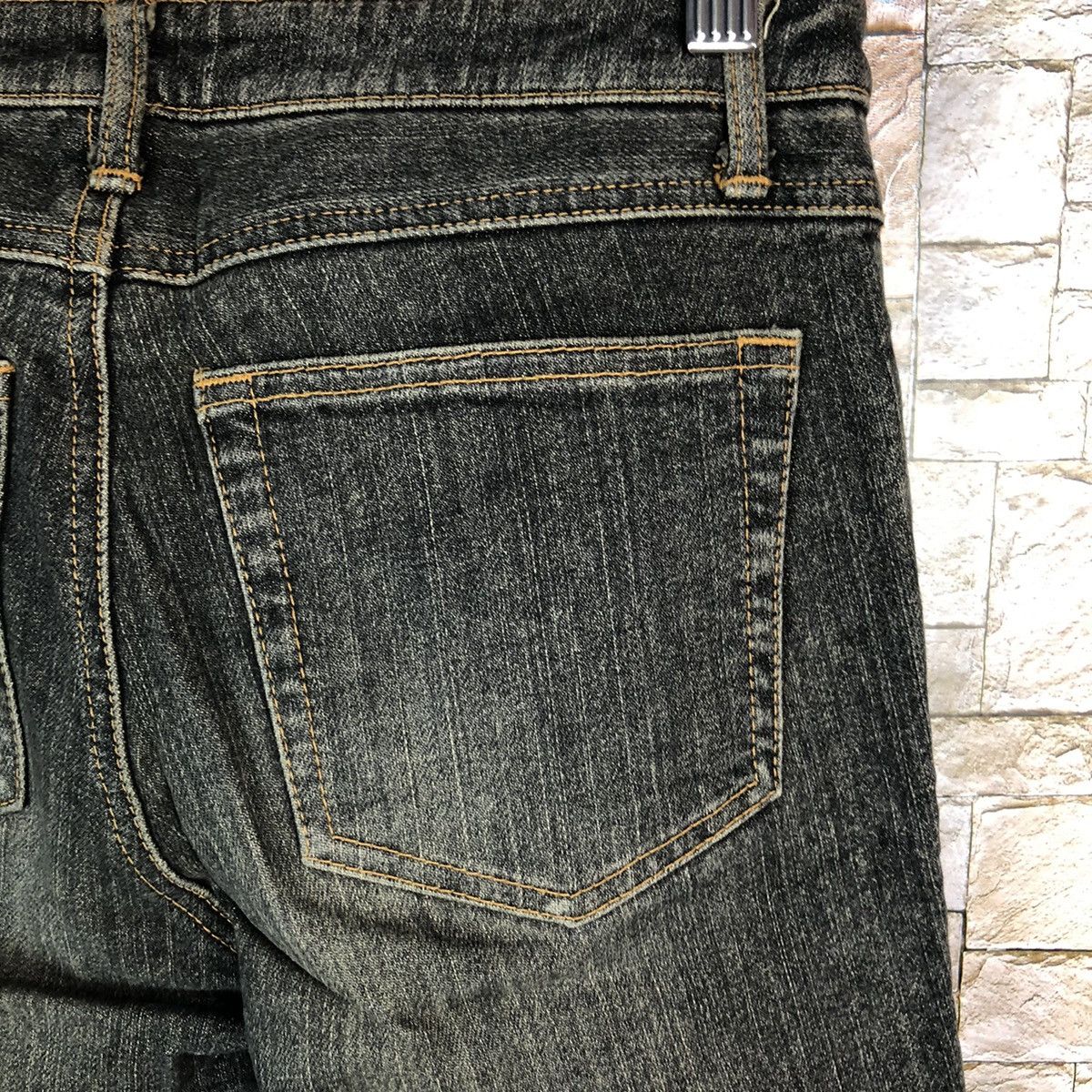Japanese Brand VivaYou Black ripped distressed Denim Pants #A652 Size 28" / US 6 / IT 42 - 19 Thumbnail