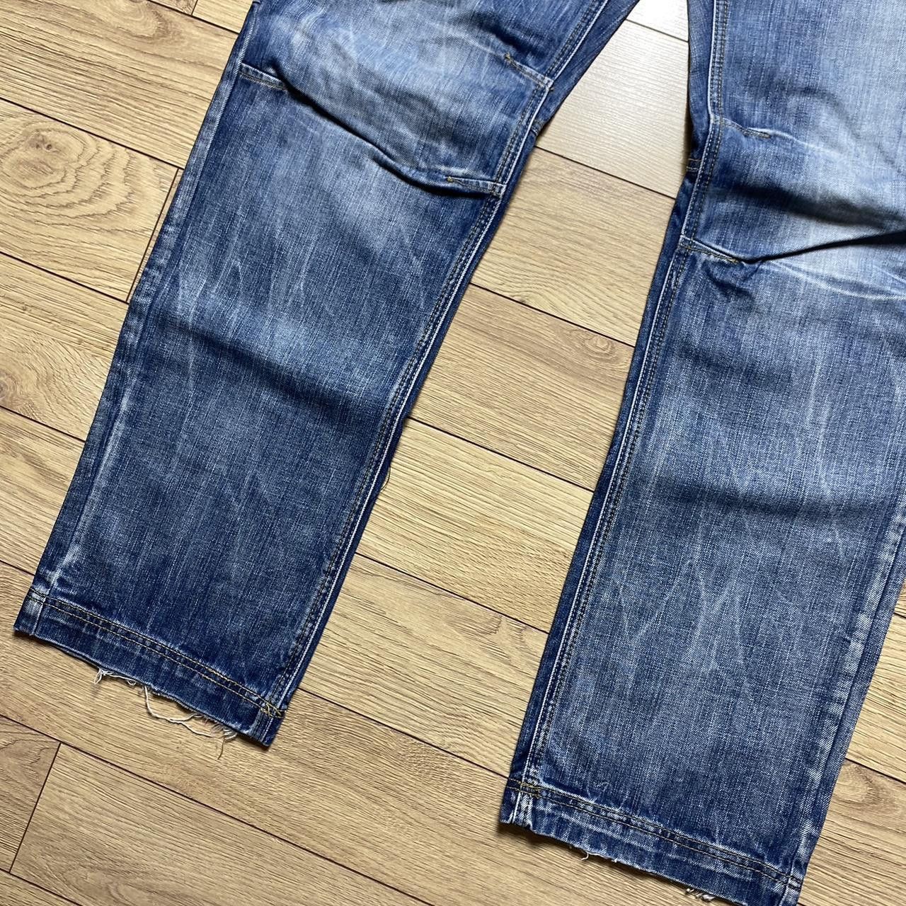 Japanese Brand 00s Timezone Baggy Jeans Blue 36" Size US 36 / EU 52 - 3 Thumbnail