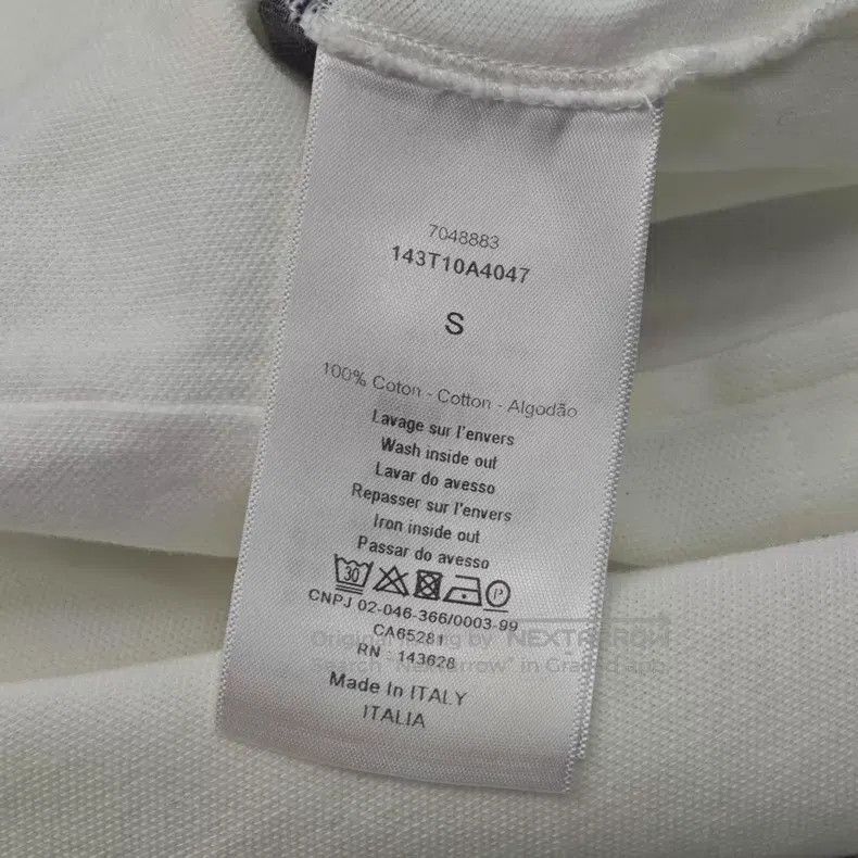 Dior Dior White classic logo short sleeves Size S / US 4 / IT 40 - 6 Thumbnail