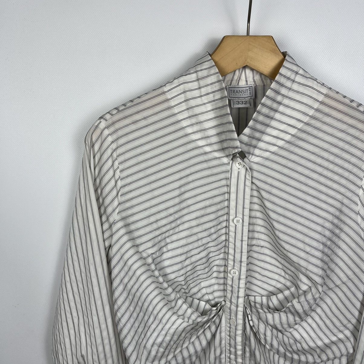 Transit Ladies Transit Par-Such Avant-Garde Button Up Shirt Size L / US 10 / IT 46 - 5 Thumbnail